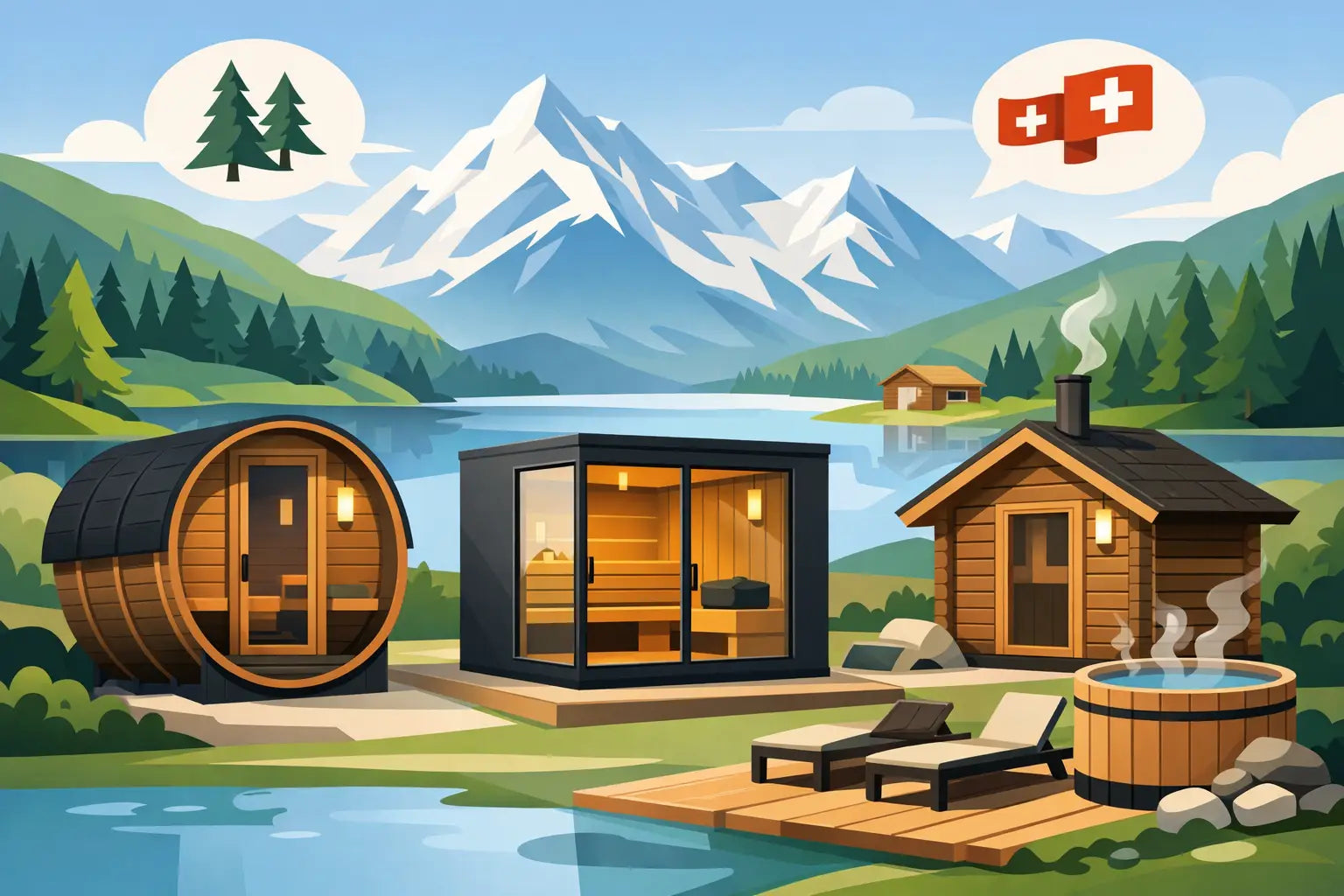 Beste Outdoor Saunen Schweiz im Vergleich