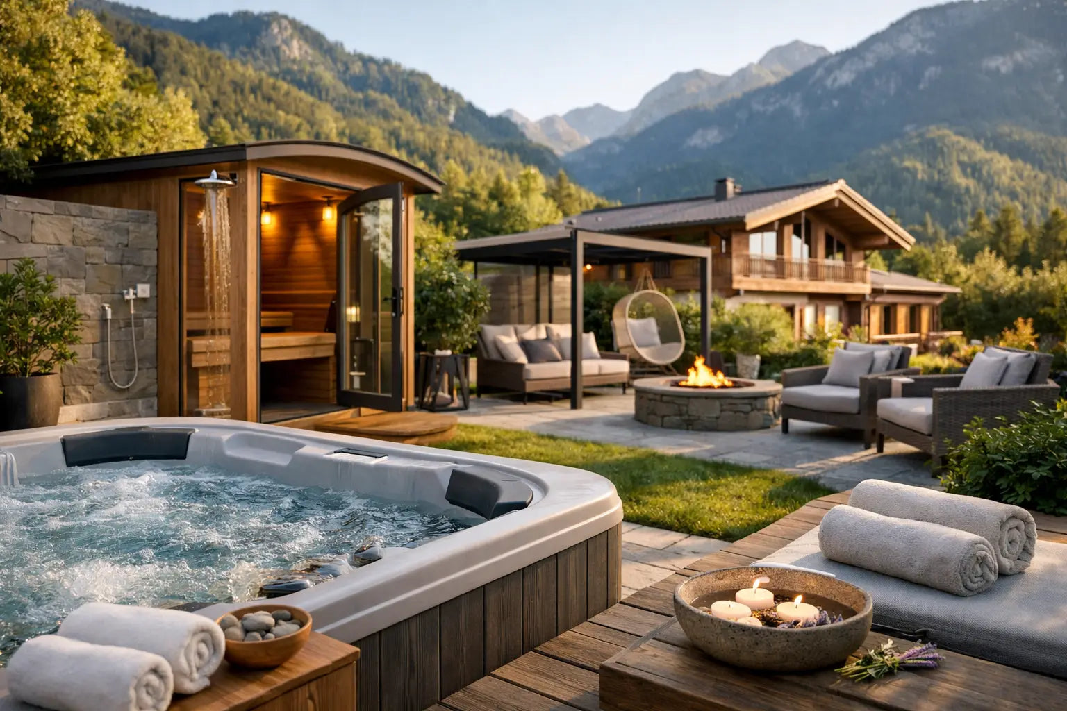 Outdoor Wellness fürs Ferienhaus richtig planen