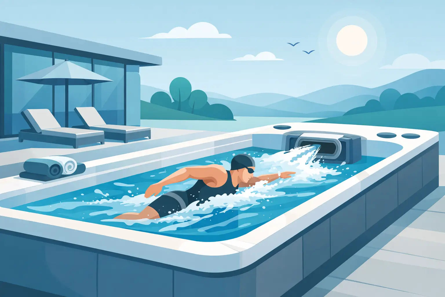 Swim Spa mit Gegenstromanlage kaufen?