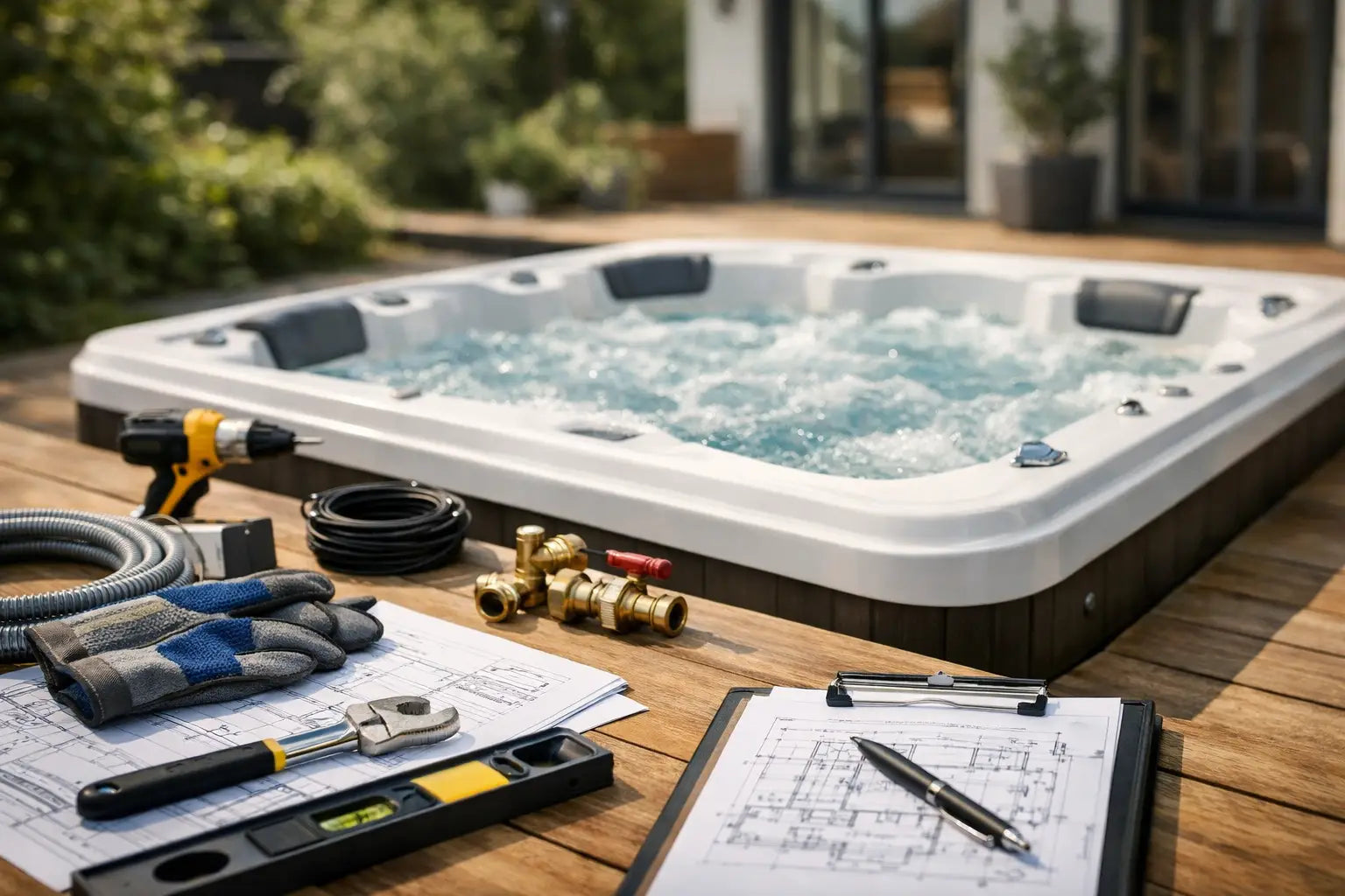 Whirlpool mit Installation sicher planen