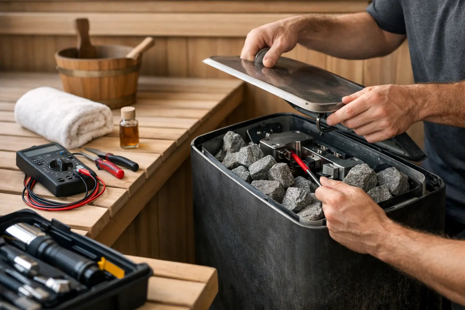Sauna Wartungskosten pro Jahr realistisch erklärt