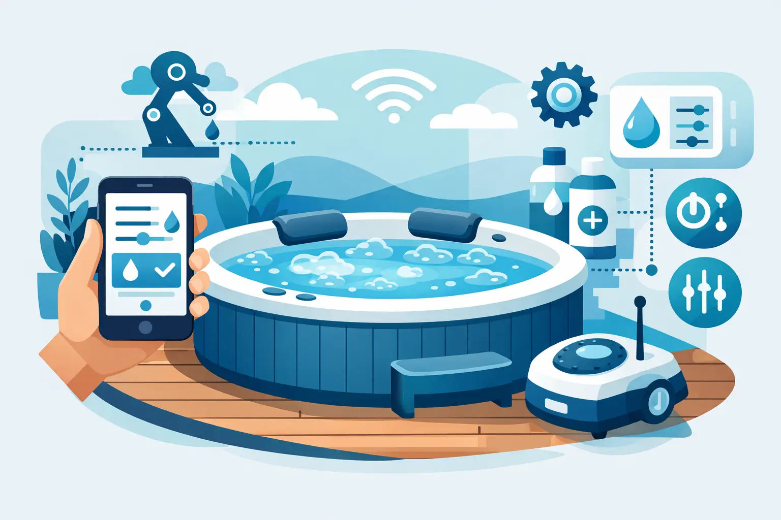 Whirlpool Wasserpflege automatisieren leicht gemacht