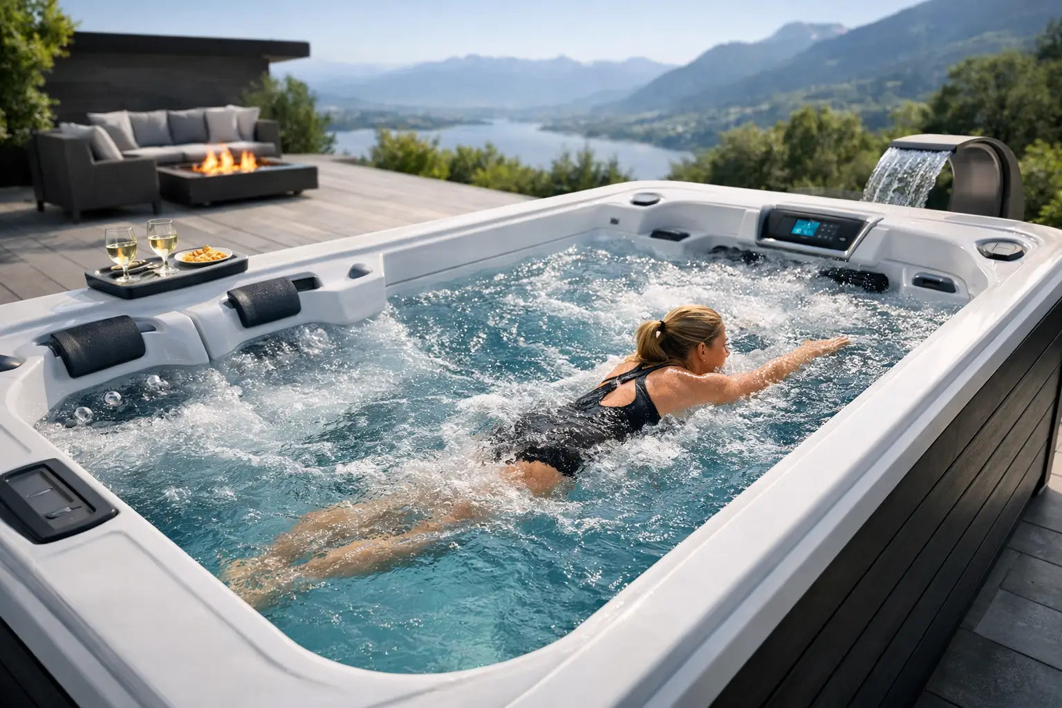 Die beste Swim Spa Features im Überblick