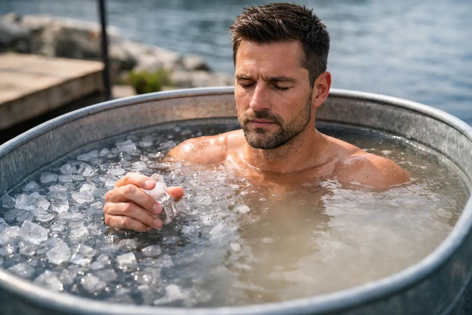 Warum Eisbad Wasser trüb wird - und was hilft