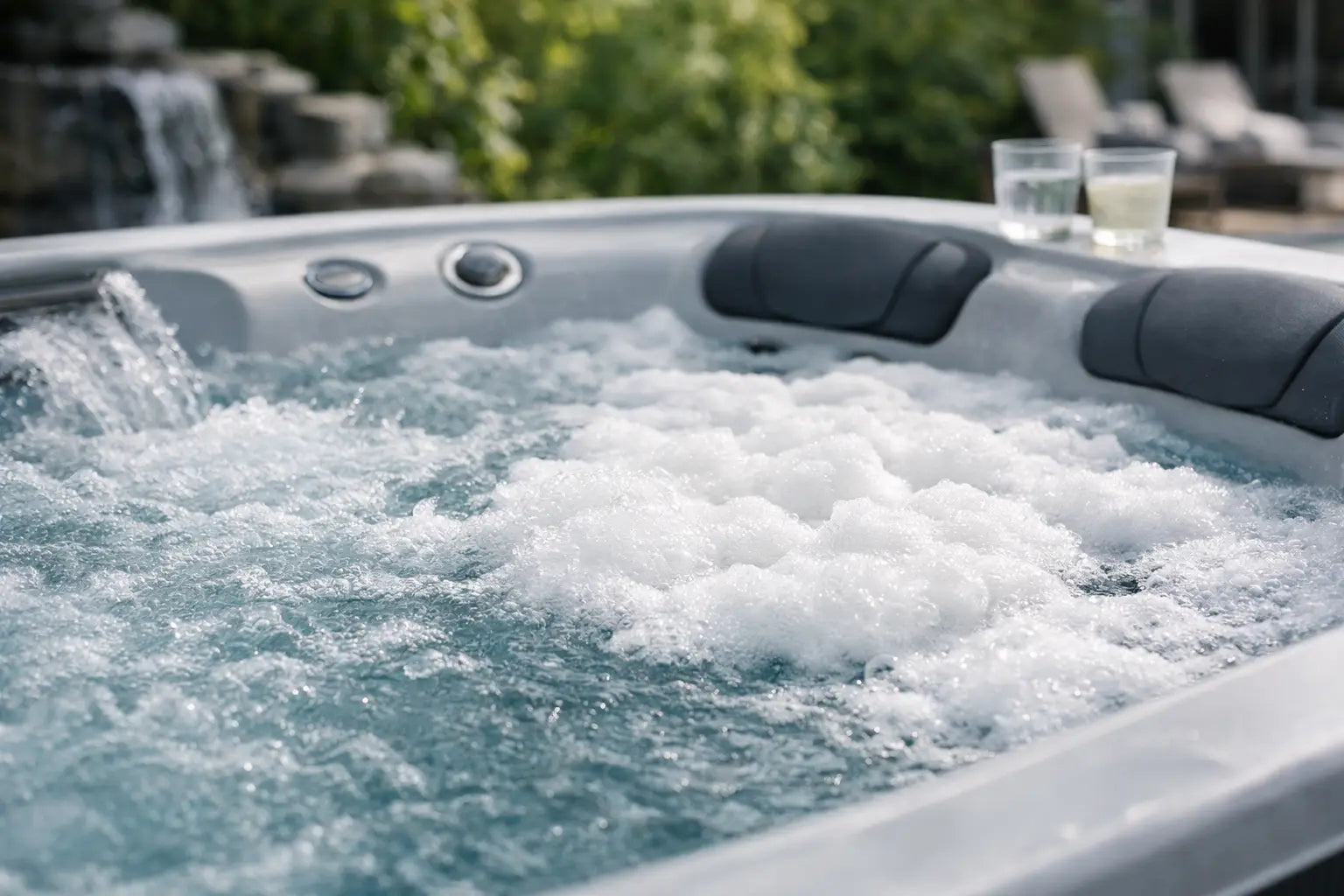 Warum Whirlpool Wasser schäumt und was hilft