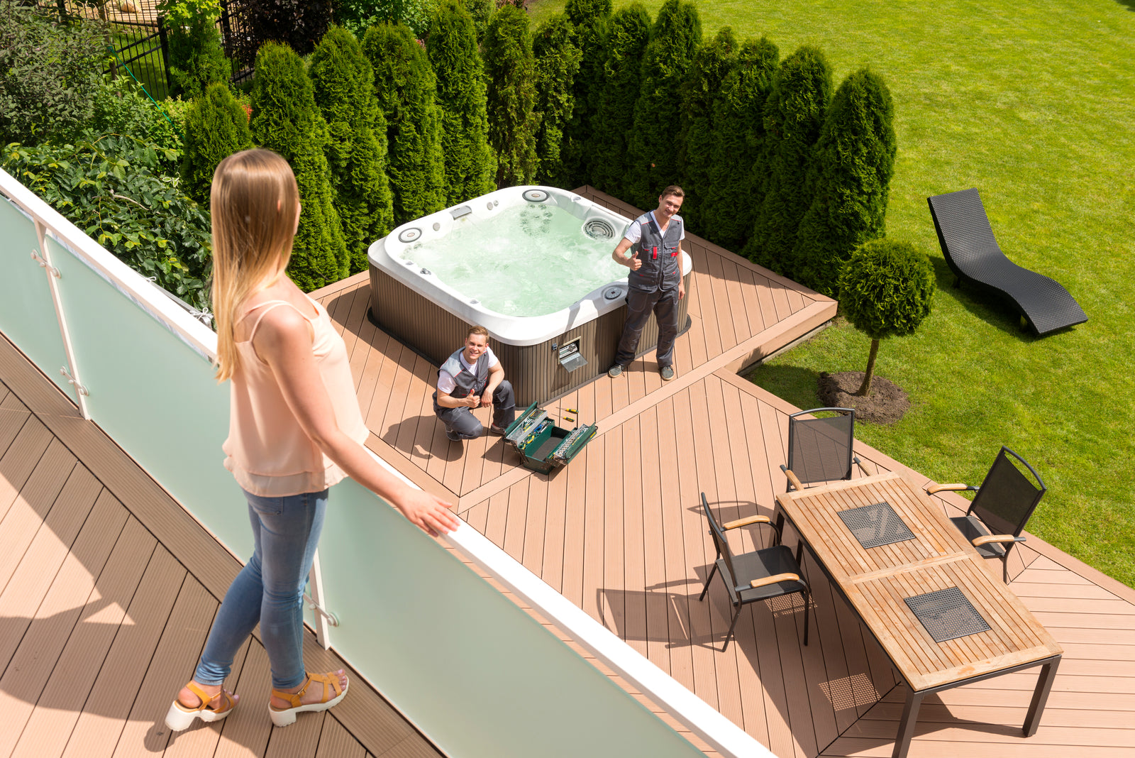 Voraussetzungen und Standortwahl für Ihren ROYALTECH® Whirlpool: Tipps und Hinweise