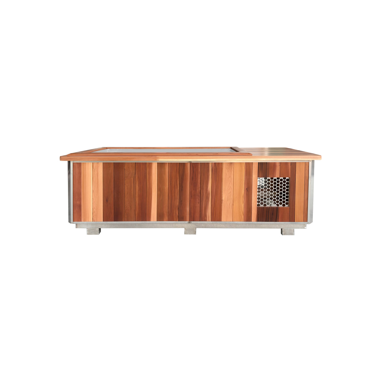 Icetub en acier inoxydable CASTOR, chiller inclus