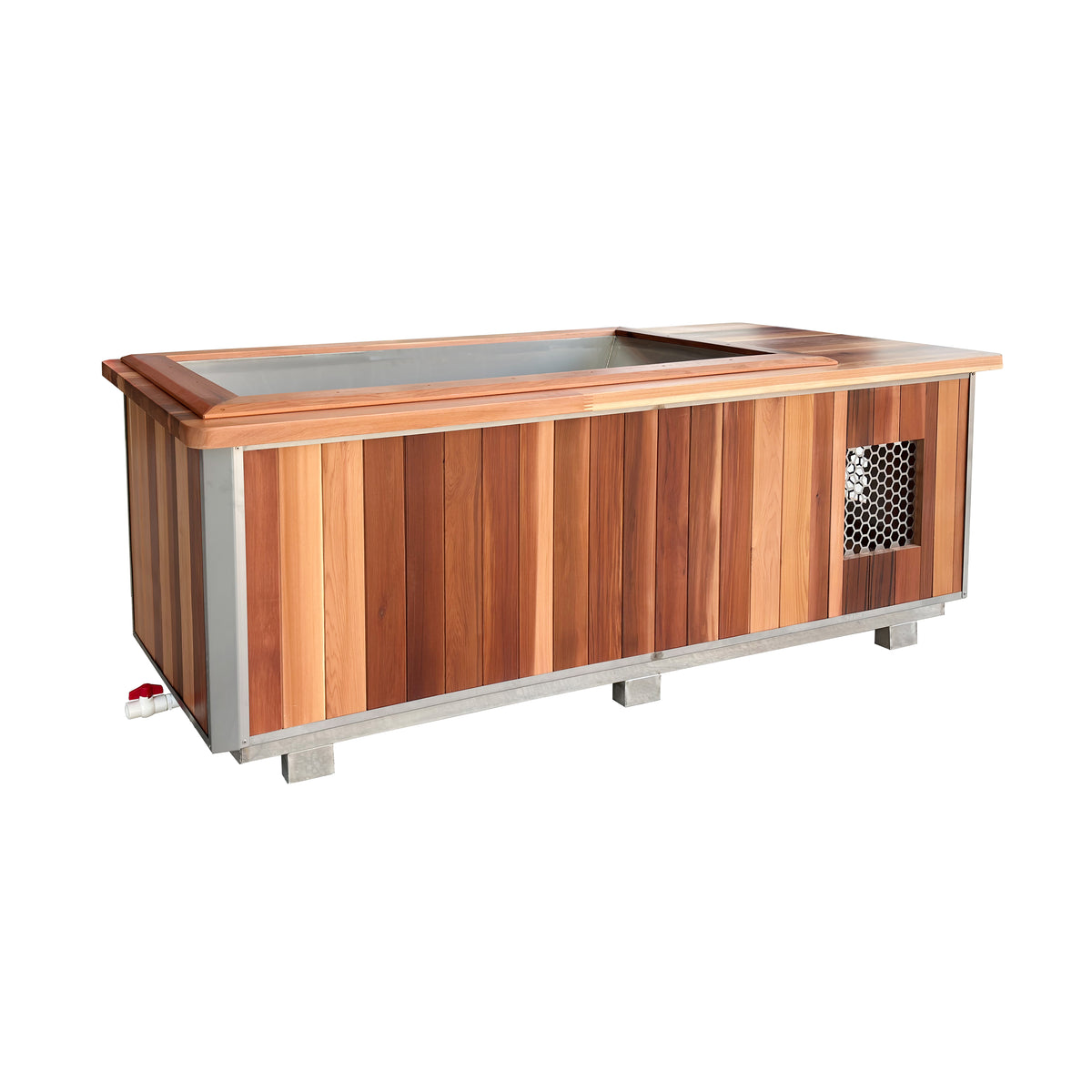 Icetub en acier inoxydable CASTOR, chiller inclus
