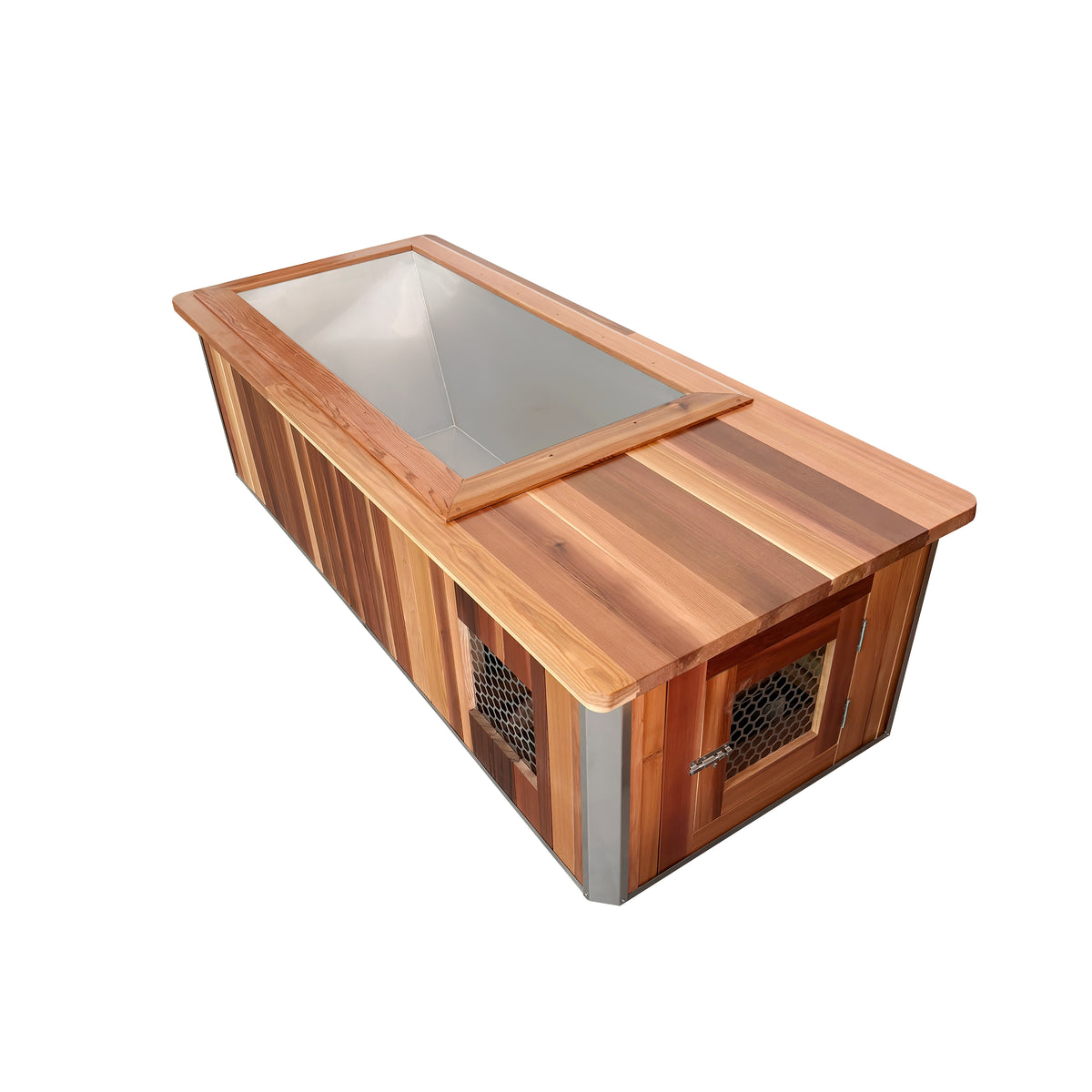 Icetub en acier inoxydable CASTOR, chiller inclus
