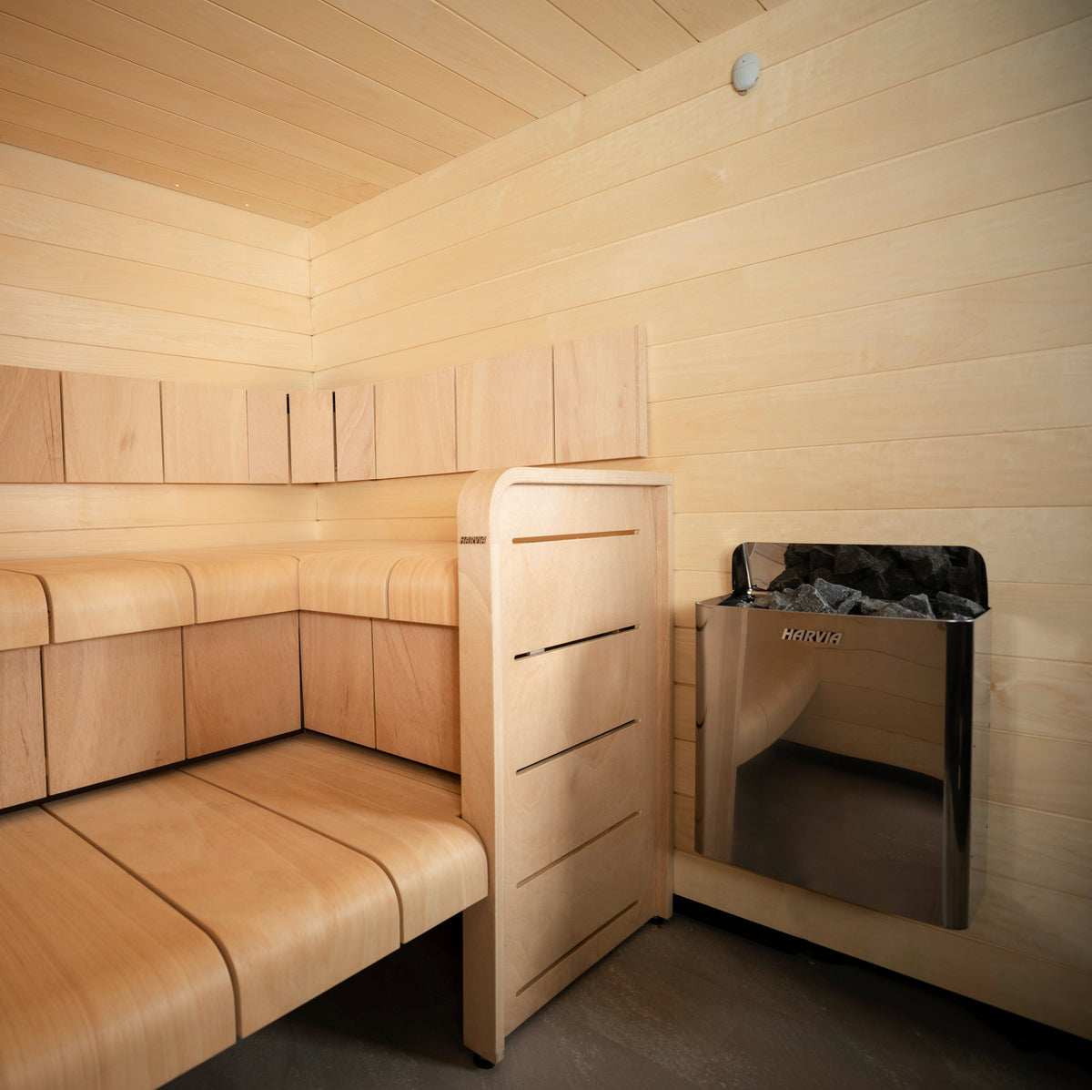 Poêle à sauna électrique Harvia The Wall SW60E 6,0 kW sans boîtier de commande