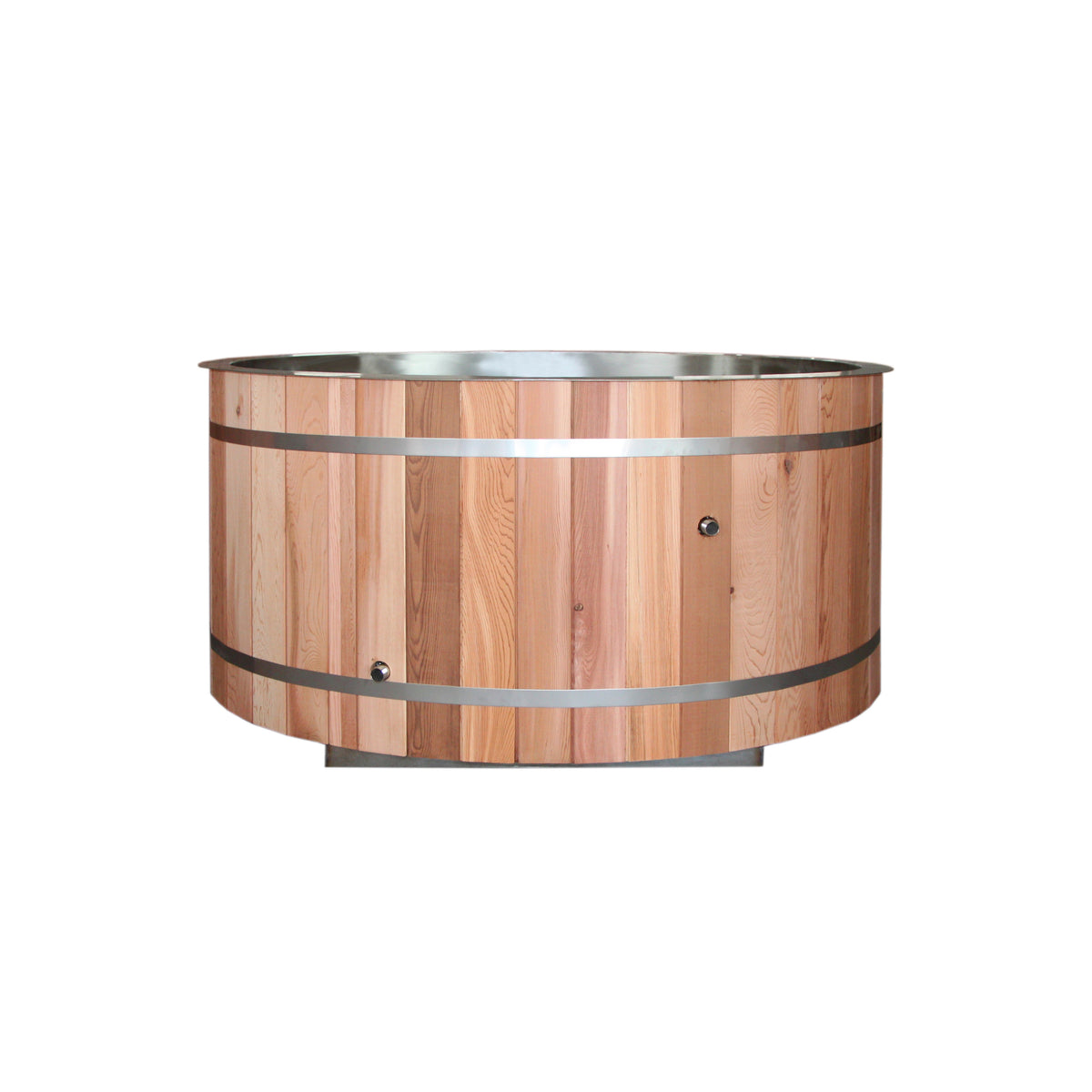 Icetub Oval en acier inoxydable DOM, chiller inclus