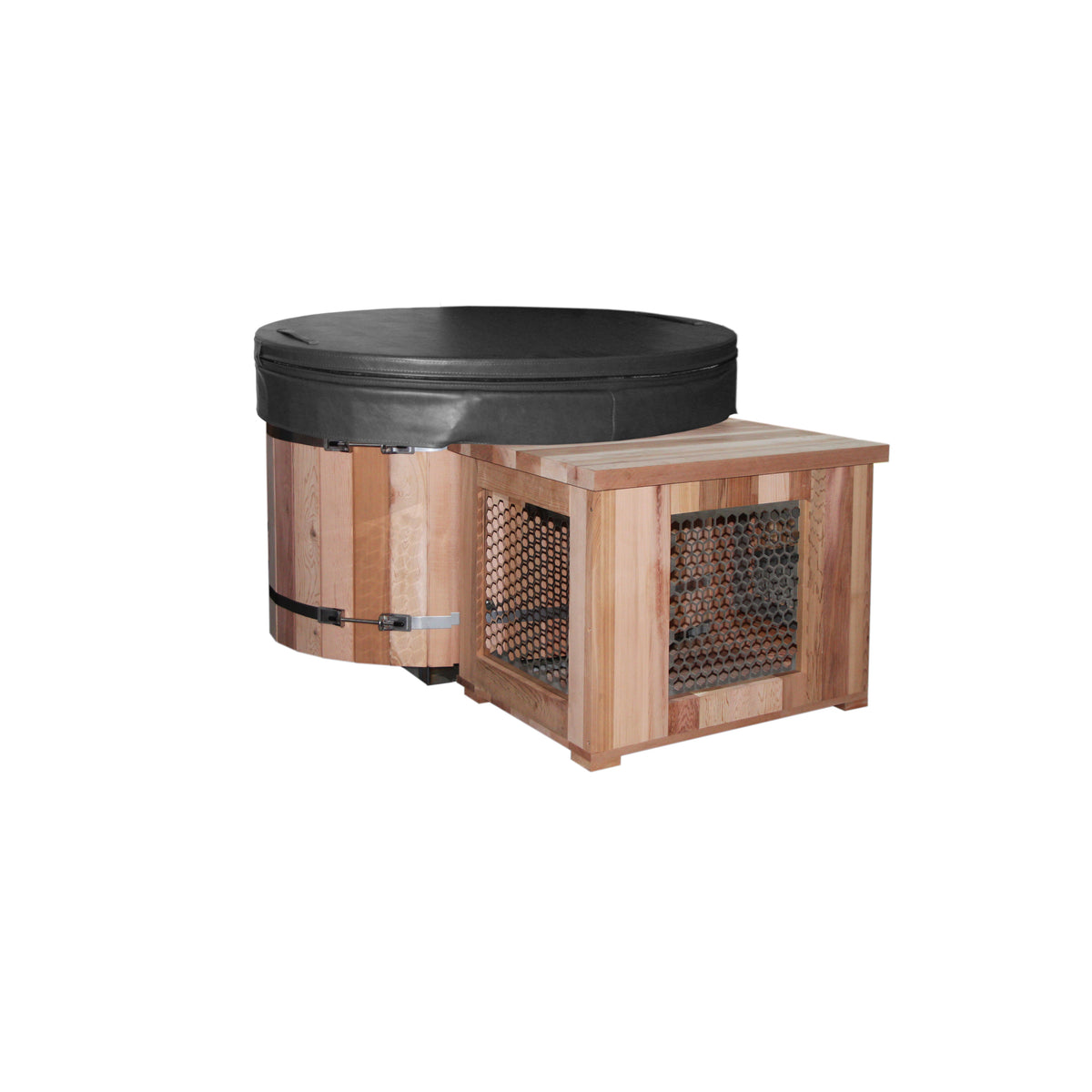 Icetub Oval en acier inoxydable DOM, chiller inclus