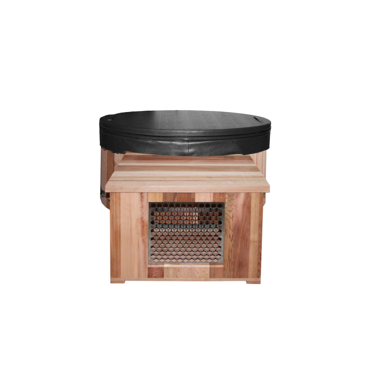 Icetub Oval en acier inoxydable DOM, chiller inclus