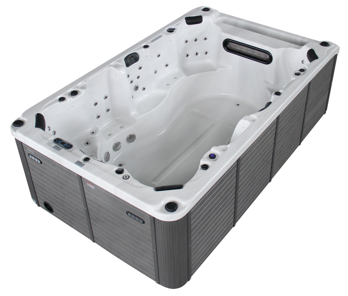 Selbstreinigender gewerbliche Infinity Swimspa IBIZA