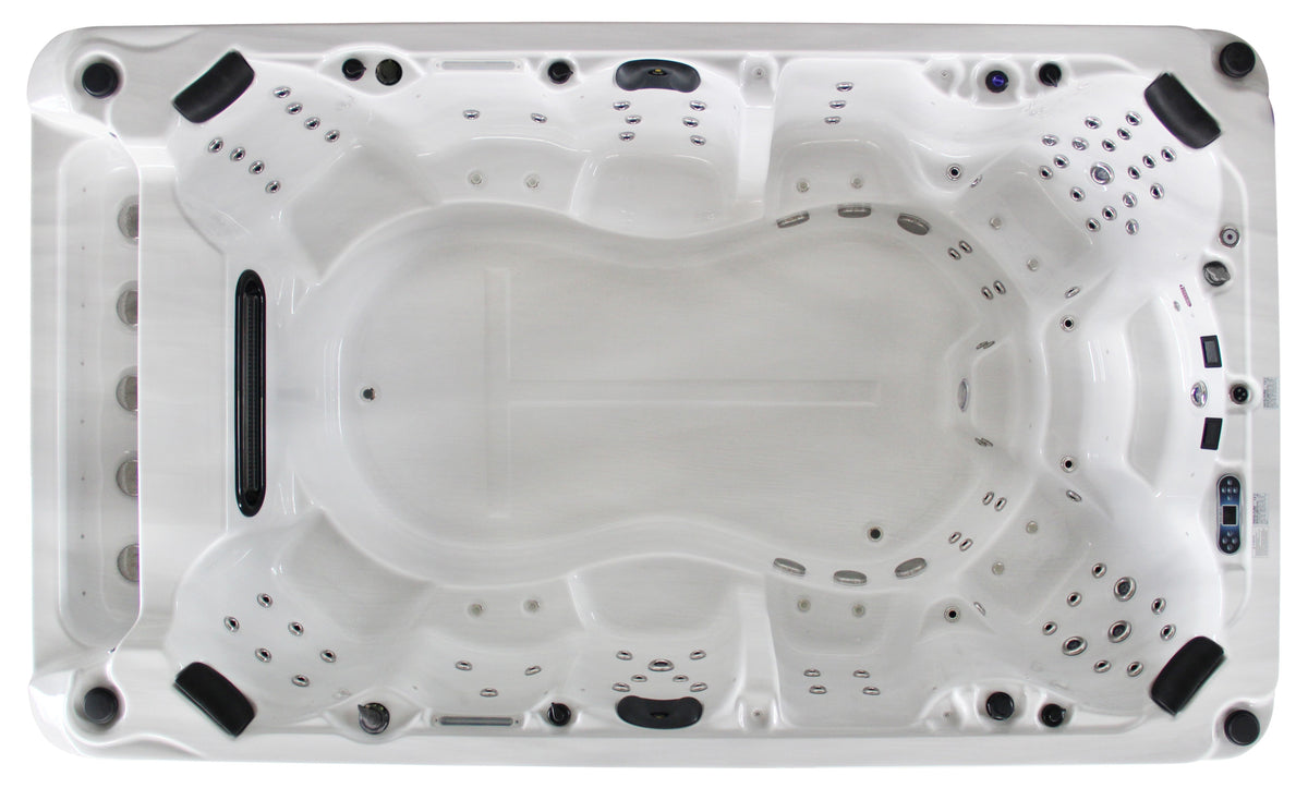 Selbstreinigender gewerbliche Infinity Swimspa IBIZA