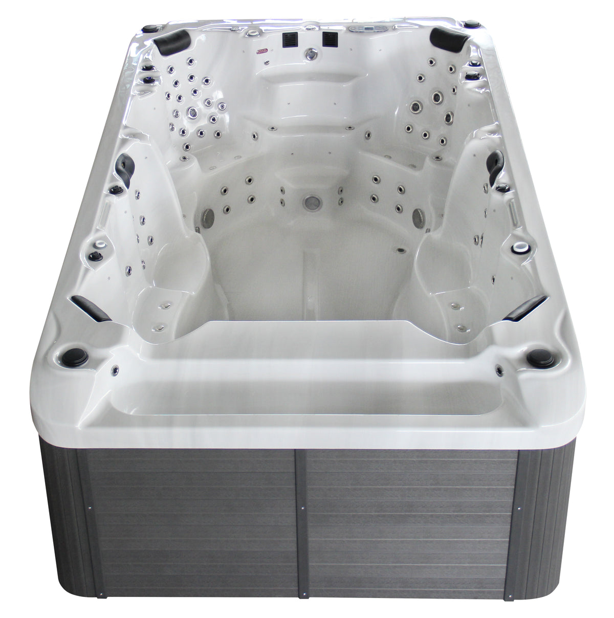 Selbstreinigender gewerbliche Infinity Swimspa IBIZA