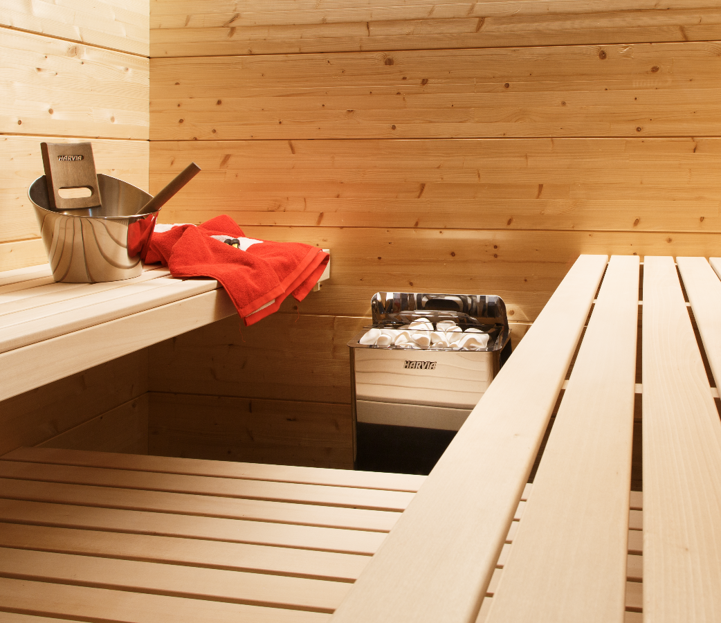 Poêle à sauna électrique Harvia The Wall SW45 4,5 kW acier