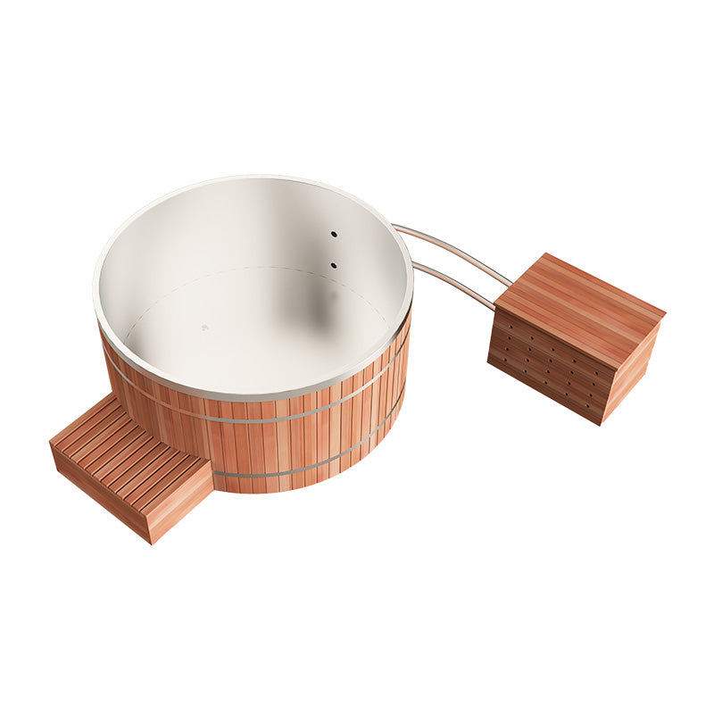 Icetub en acier inoxydable OASE, chiller inclus