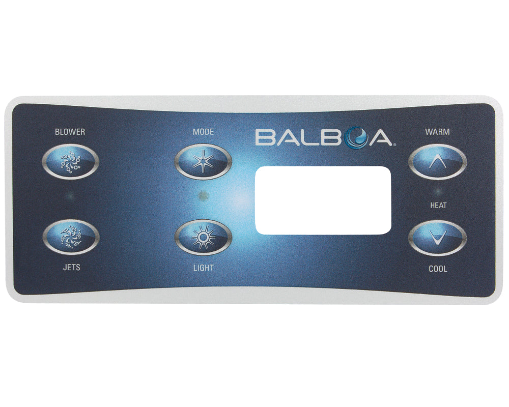 Balboa VL701S Autocollant de panneau de commande, 6 touches