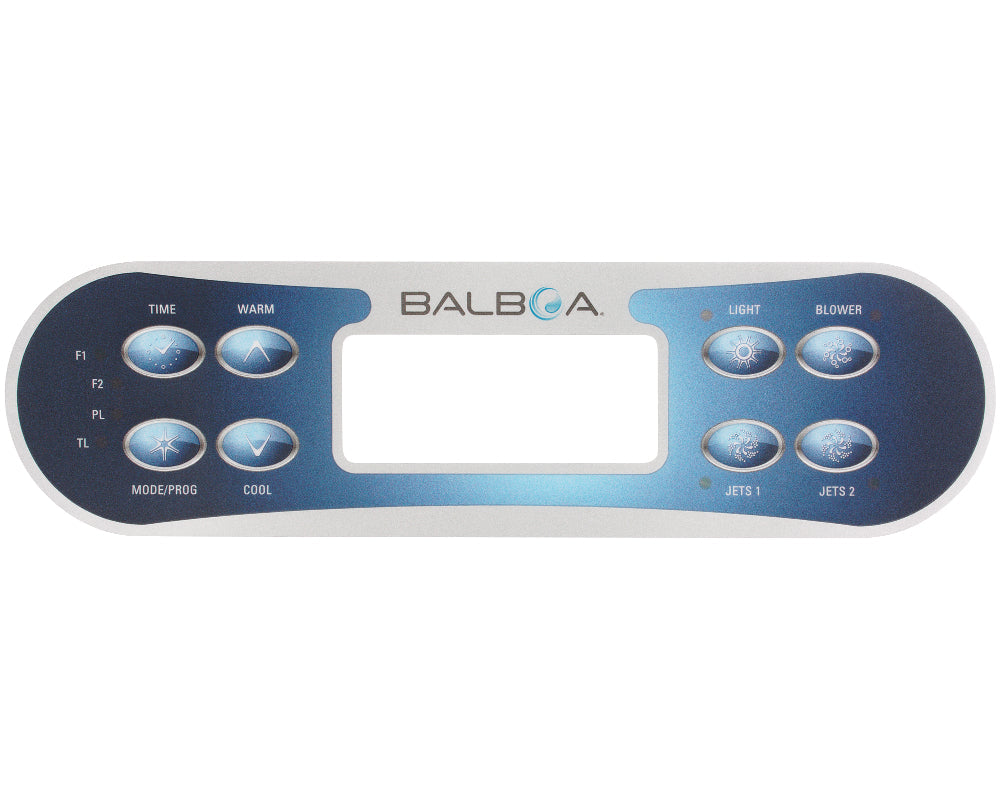 Balboa ML700 Autocollant du panneau de commande