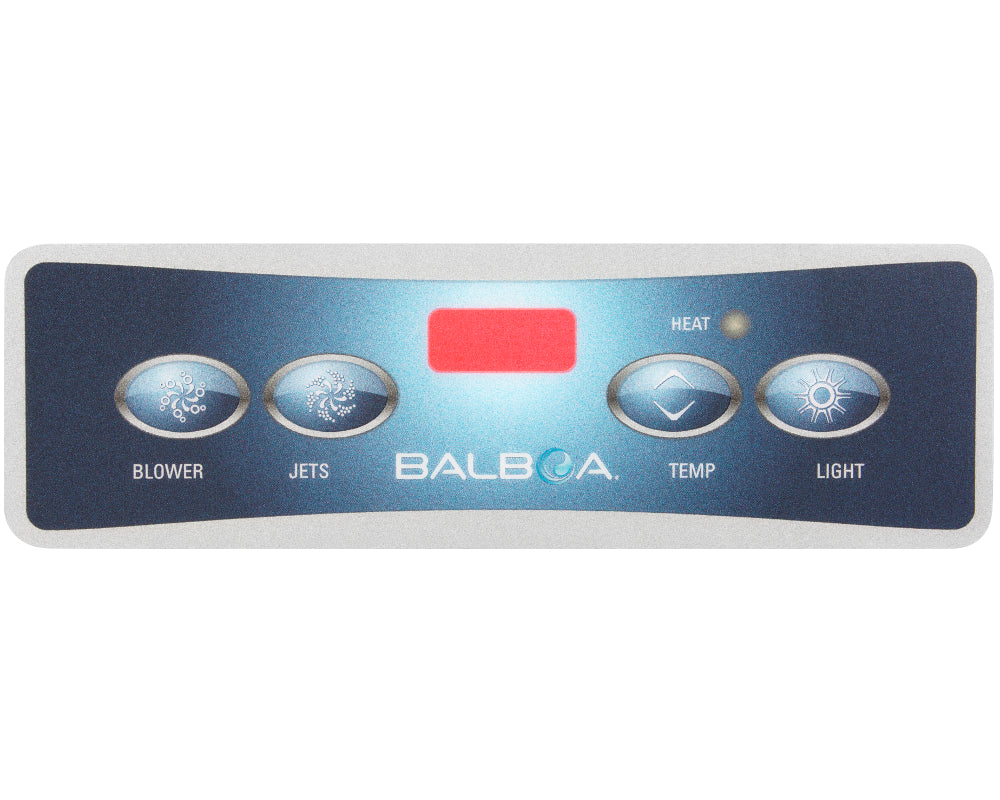 Balboa VL403 Autocollant pour le panneau de commande