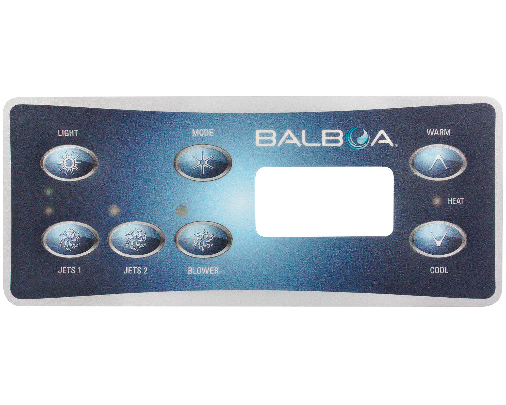 Balboa ML551 Autocollant de panneau de commande, 7 touches