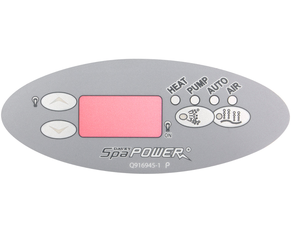 SpaPower SP601 Aufkleber