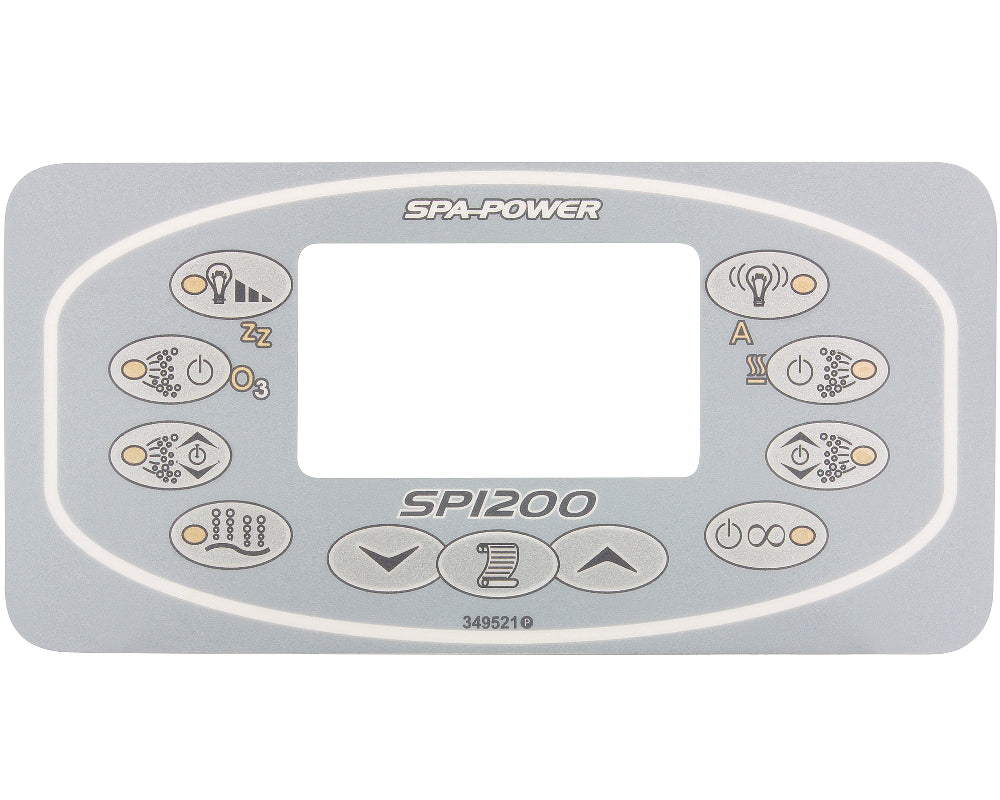 SpaPower SP1200 Aufkleber