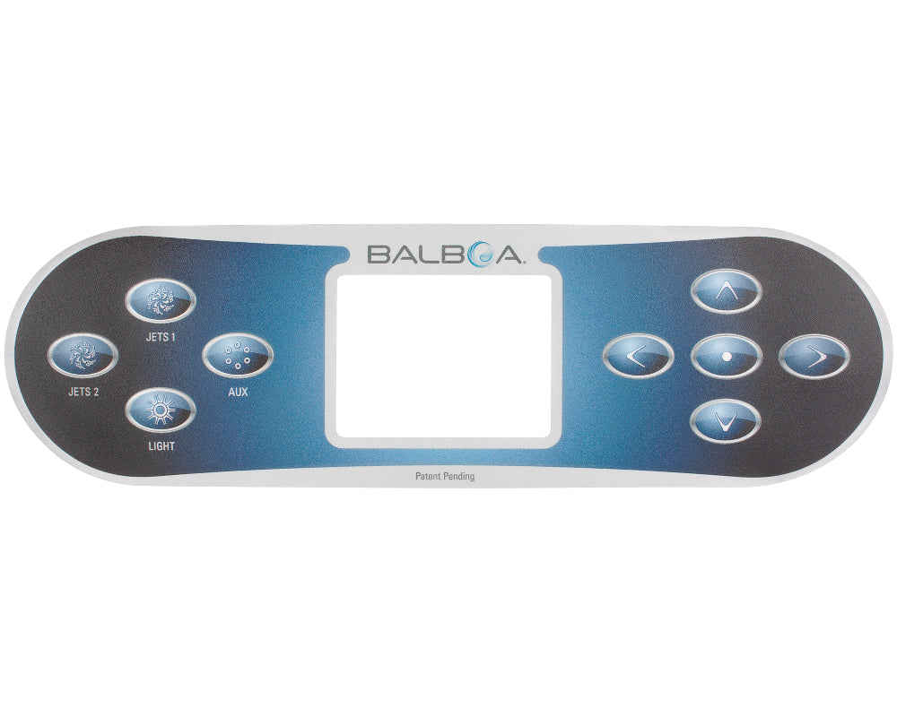 Balboa TP800 Autocollant du panneau de commande