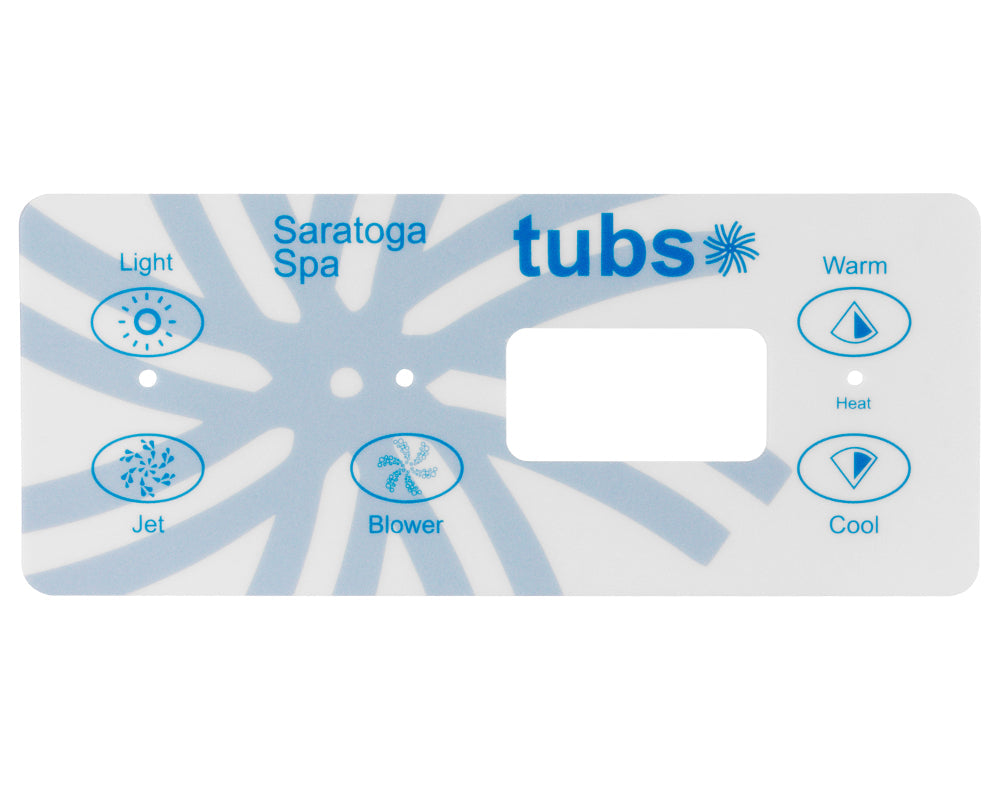 Saratoga Luxury Spas Line Aufkleber