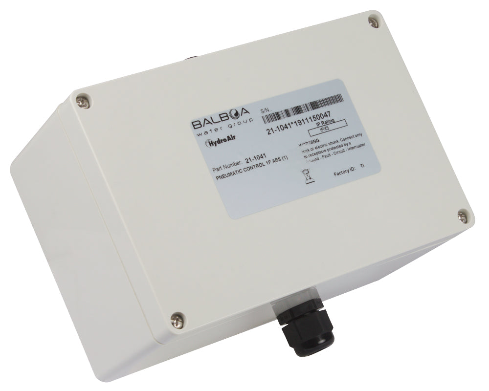 Appareil de commande pneumatique Balboa avec 1 interrupteur bistable