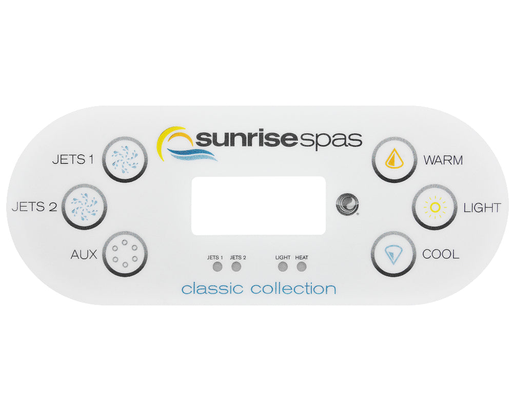 Autocollant Balboa TP600 pour spas Sunrise