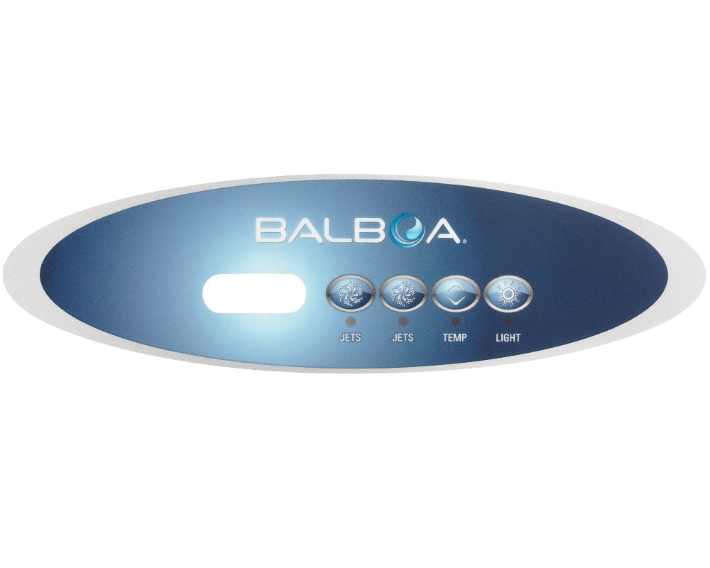 Balboa VL260 Autocollant du panneau de commande