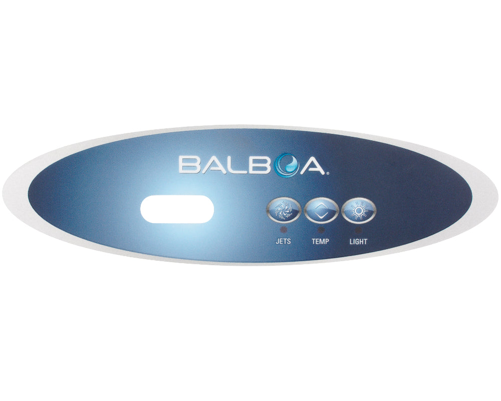 Balboa VL260 Autocollant du panneau de commande