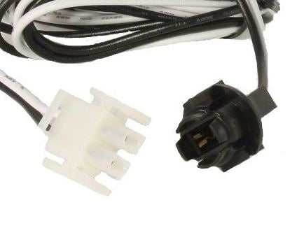 Douille de lampe et câble avec connecteur AMP