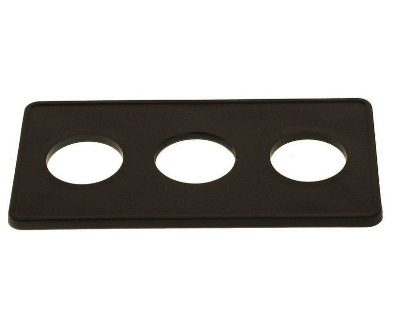 Plaque de montage pour commandes pneumatiques