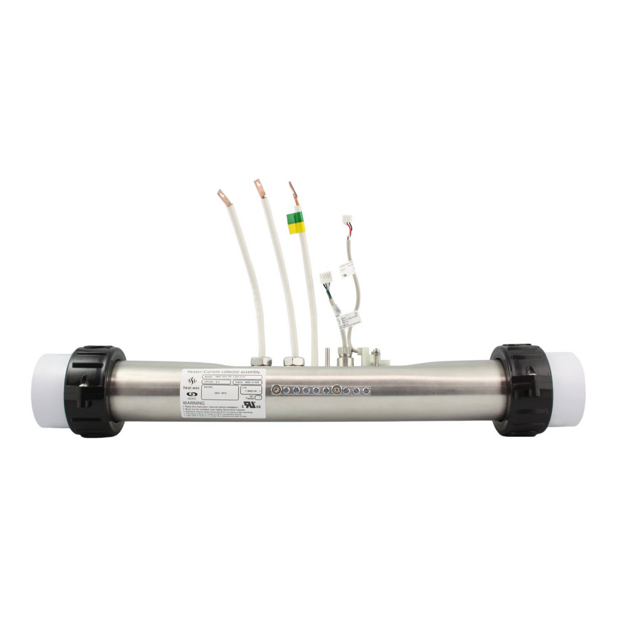 Chauffage Gecko Whirlpool CHAUFFAGE. WAV 3.0KW-240V-2 &#39;AVEC ENTRÉE. FLO &amp; TEMP. SONDES