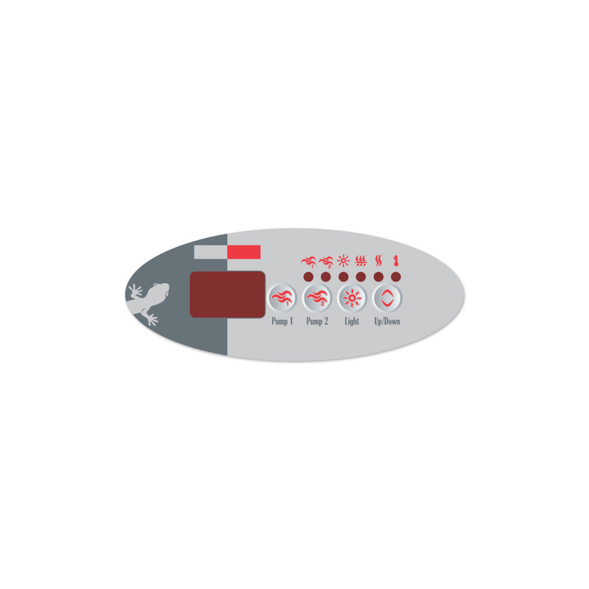 Gecko Display Aufkleber TSC-9-GE1
