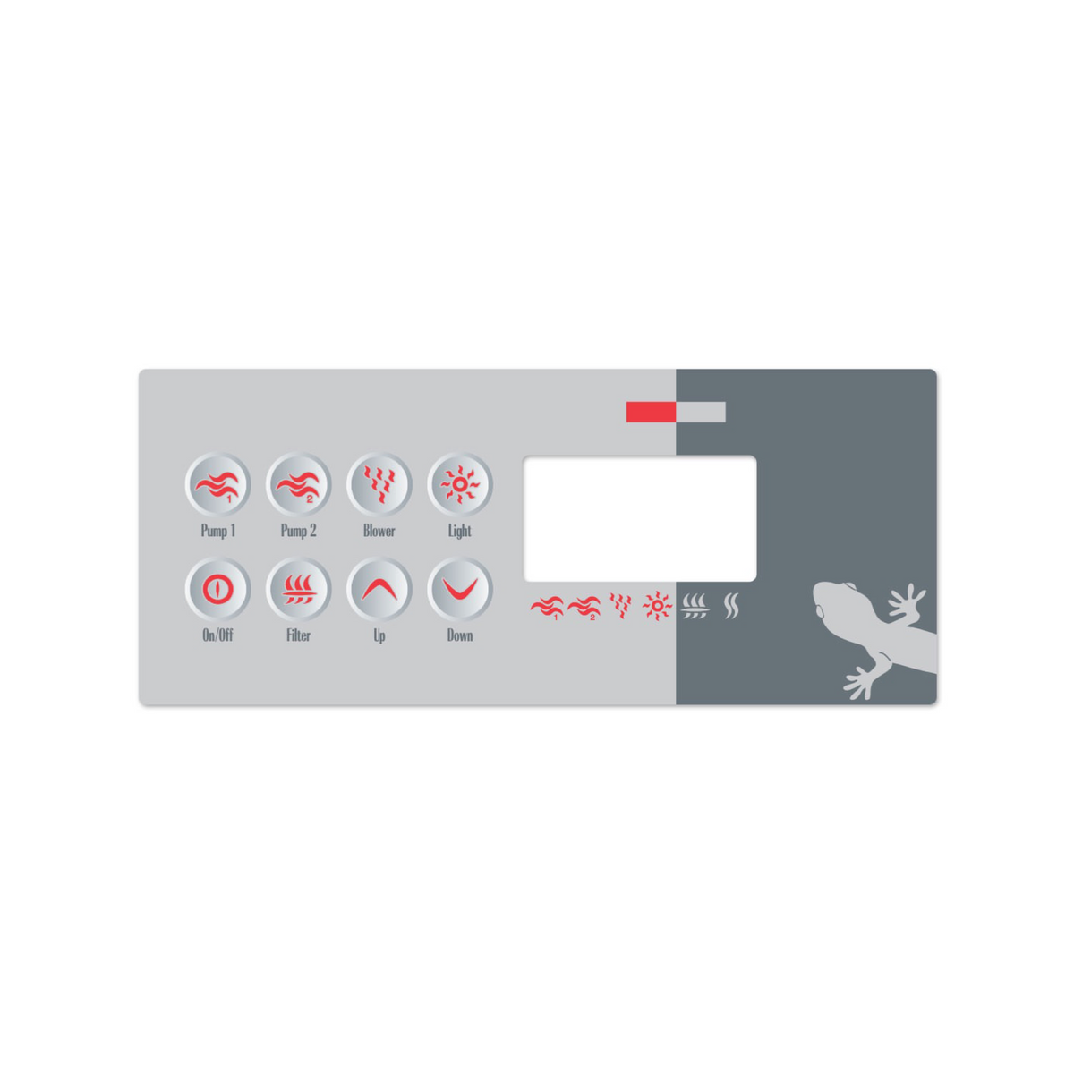 Gecko Display autocollant TSC-8-GE1