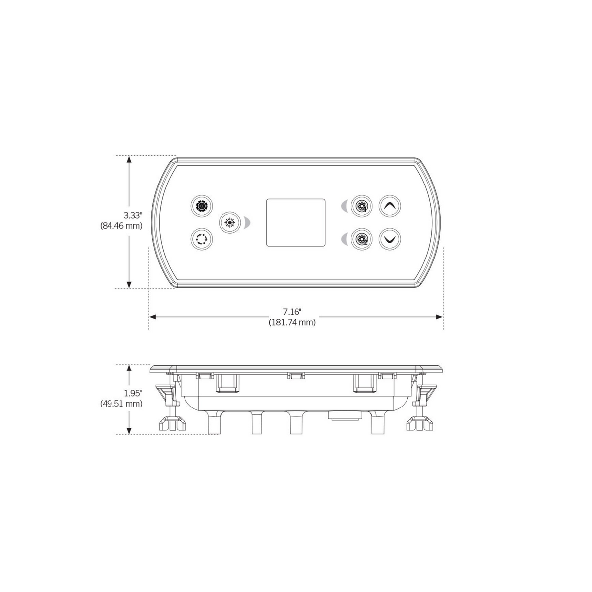 Ecran tactile Gecko IN. K500-CLEAR