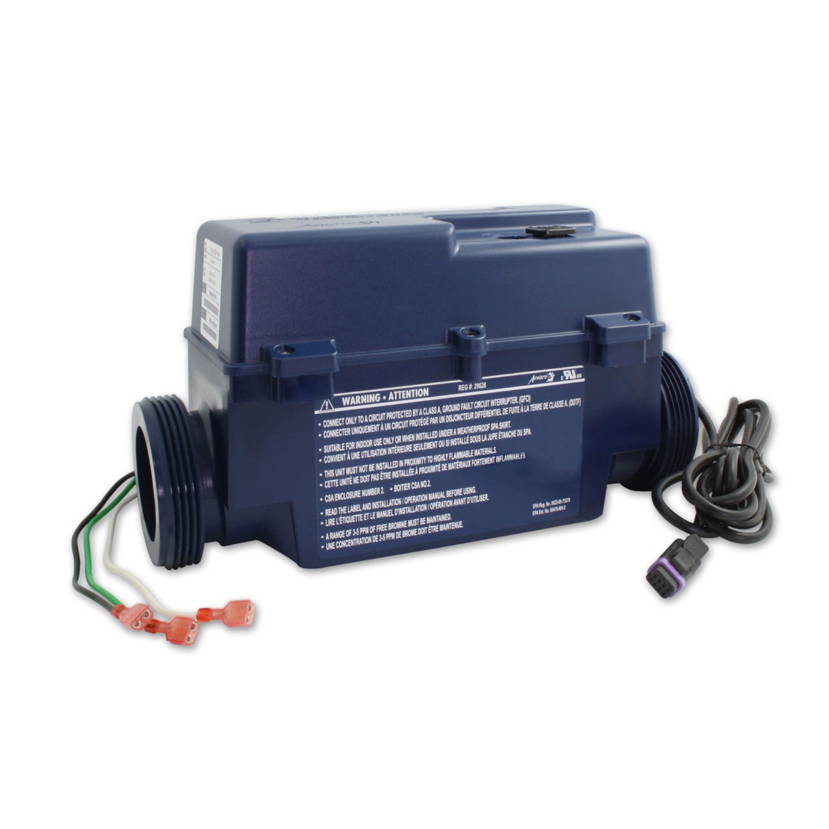 Générateur de brome Gecko IN. CLEAR-200 Connexion rapide